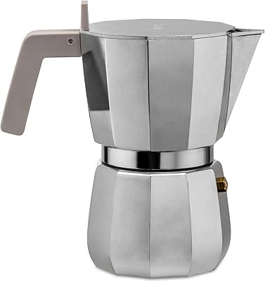 Cafetière expresso elessi, 6 tasses, gris dc06/6