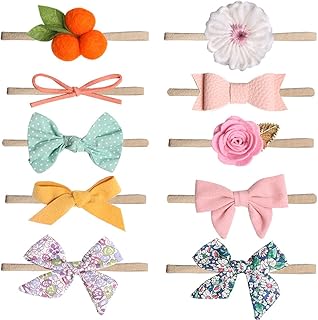 Bandeaux et nœuds miquan pour bébés filles accessoires pour cheveux de nouveau-nés