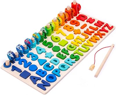 Jouet puzzle en bois montessori jouet éducatif mathématique pour enfants de 1