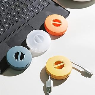 Organiseur de câbles rétractable portable alykdon pour la maison, le bureau, la salle
