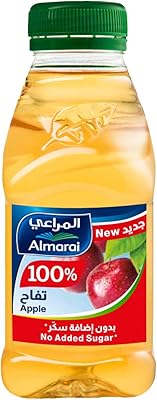 Jus de pomme frais sans sucre d'almarai arabie saoudite, 200 ml