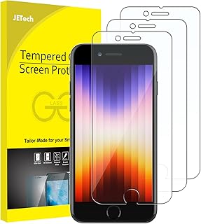 Protecteur d'écran en verre trempé pour iphone se 3 (3ème édition 2022), taille