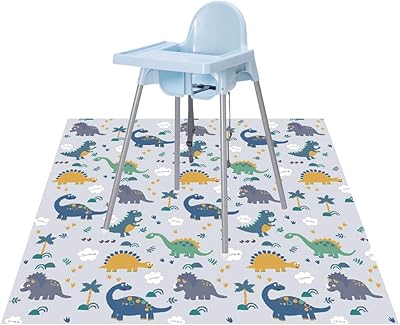 The white shop tapis de sol splat pour bas de chaise haute, arts et travaux manuels, imperméable, antidérapant, résistant aux éclaboussures de nourriture et aux dégâts, lavable, portable, lavable. Plus de choix, moins de dépenses avec Diaytar