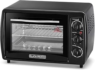 Four à rôtir double en verre black & decker avec rôtissoire, capacité