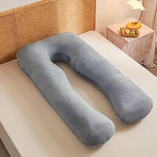 Oreiller de grossesse en forme de u de la mecque velours pour tout