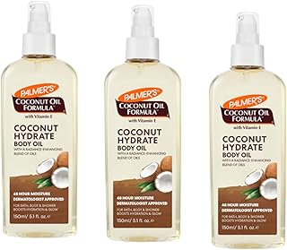 Huile corporelle à la noix de coco palmer's, 5,1 oz (150 ml) (paquet