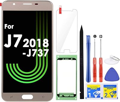 Ensemble écran tactile lcd de remplacement j7 pour samsung galaxy j7 2018 sm-j737