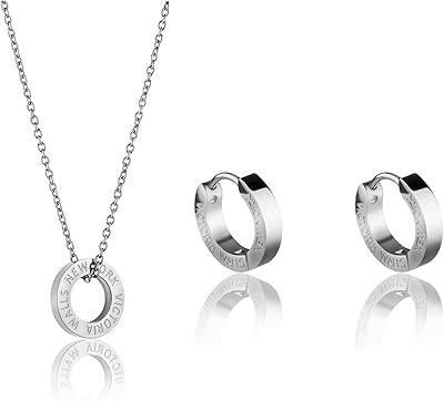 Ensemble de bracelets et boucles d'oreilles en acier inoxydable victoria walls - 3