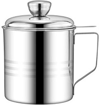 Récipient de filtre à huile delfino 1,2 l, pot de stockage d'huile