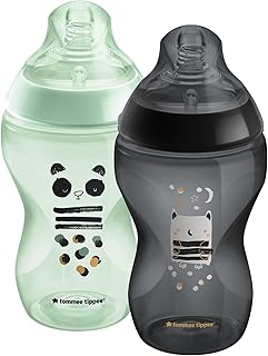 Biberons closer to nature tommee tippee, tt42262181, bleu - lot de 2, 340