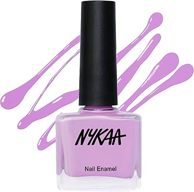 Vernis à ongles floral nykaa (lavender crush 142) - vernis à ongles longue