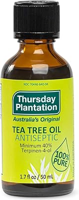 Huile d'arbre à thé pure de plantation du jeudi - 50 ml