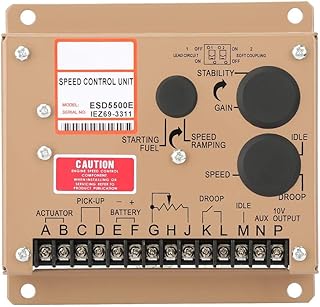 Contrôleur de vitesse de moteur esd5500e avec carte de commande électronique de moteur