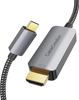 Câble de création de câble en aluminium usb c vers hdmi de 3