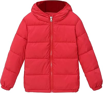 Veste d'hiver chaude pour tout-petits garçons et filles, manteaux en duvet unis, veste