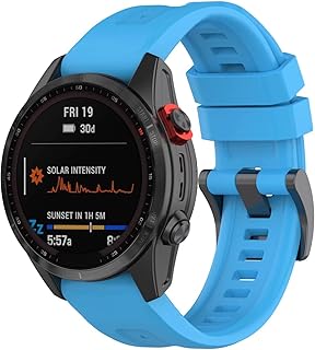 Bracelet de montre en silicone souple ftrongrt 26 mm pour garmin