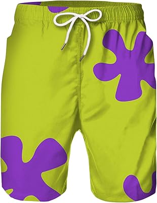 Short de bain fancy very pour homme avec imprimé hawaïen 3d, taille élastiquée, adapté à la plage. Diaytar : Le e-commerce qui respecte votre budget