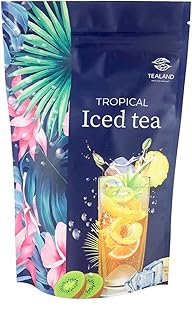 Thé noir glacé teland au parfum de pêche rafraîchissant, thé naturel fort 100g