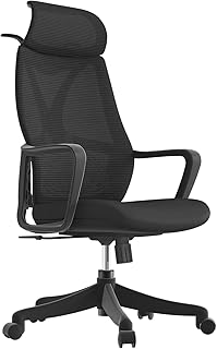 Chaise de bureau d'ordinateur ergonomique kano chaise à domicile siège large avec grand