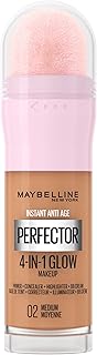 Maybelline new york instant anti-age rewind perfector 4-en-1 glow primer, anti-cernes, surligneur, teintes