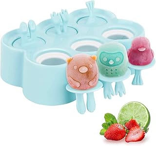 Machine à glace de dessin animé pour enfants, 6 pièces de moules