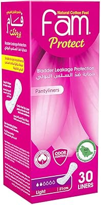 Serviettes féminines fam protect - minces 21 cm, 30 unités