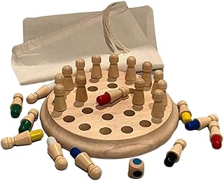 Jeu de bâton d'échecs en bois pour faire correspondre l'intelligence jeu