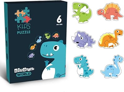 Petite histoire 6 en 1 puzzle assorti jouet éducatif et amusant - dinosaures. Diaytar Sénégal : Achetez plus, dépensez moins