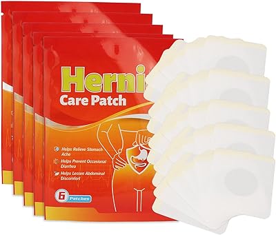 30pcs patch de cure de hernie abdominale, autocollant de point d'acupuncture, réduction