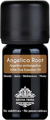 Huile essentielle de racine d'angélique aroma tierra (angelica archangelica) - 100 % pure, naturelle, de qualité thérapeutique - aromathérapie, parfum, diffuseur, soins de la peau et bien-être (5 ml). L'expérience e-commerce réinventée par Diaytar au Sénégal