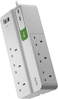 Chargeur abc by schneider electric parasurtenseur 6 ports avec chargeur usb 5v 2,4a 230v uk de essential. Le e-commerce qui respecte votre pouvoir d'achat : Diaytar