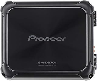 Pioneer gm-d8701 1600w classe d mono avec télécommande de basse
