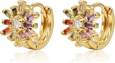 Boucles d'oreilles huggie plaquées or 18 carats 059 jxx | petites boucles d'oreilles
