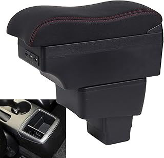 Pour mazda cx-3 2018 accoudoir pour 2 skyactiv edition cx3 boîte de rangement