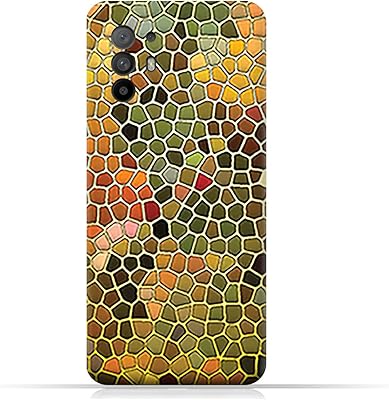 Coque mobile amc design tpu pour oppo f19 pro + 5g avec motif