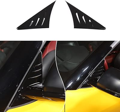 Autocollant adhésif de rétroviseur en plastique abs pour toyota supra gr