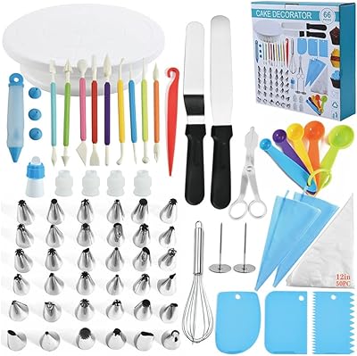 Ensemble d'outils de décoration de gâteaux en acier inoxydable doqua, douilles à gâteaux