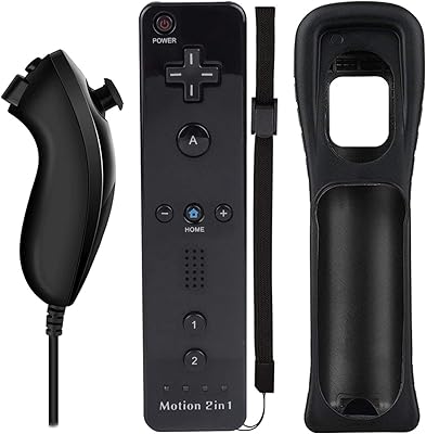 Télécommande wii nunchuck avec motion plus compatible avec la manette wii et wii