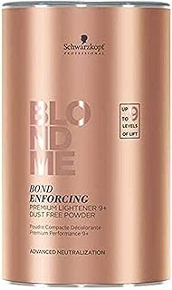 Schwarzkopf blonde me bond anforge 9 décolorant, poudre sans poussière, neutralisant avancé
