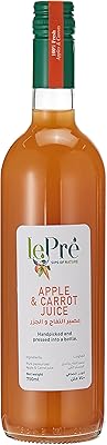 Jus de pomme et de carotte 100 % naturel le brie, 750 ml