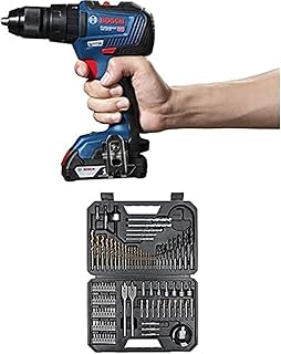 Jeu de forets pour marteau perforateur bosch gsb 18v-50, 103 pièces