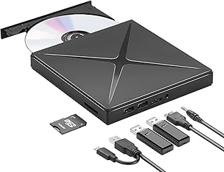 Lecteur dvd externe lecteur cd + -rw usb 3.0 type-c avec 2