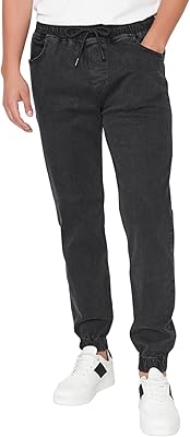 Jeans en denim trendyol man young jogger pour hommes (pack de 1)