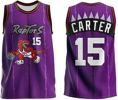 Tor toronto raptors vince carter #15 vêtements de basket-ball pour hommes vêtements de sport d'entraînement pour enfants et adultes fans sweat-shirt à manches courtes, s. Découvrez le shopping sans frontières avec Diaytar Sénégal