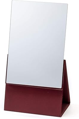 Miroir horiuchi pliant bidirectionnel fabriqué au japon (bordeaux)