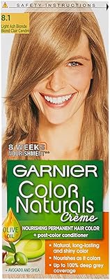 Garnier color naturals cream double pack 8.1 blond cendré clair, 110 ml
