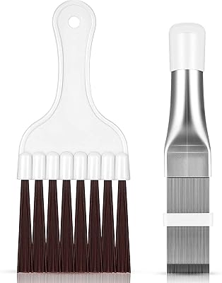 Peigne à ailettes de condenseur de climatiseur, brosse de nettoyage d'ailerons de climatiseur
