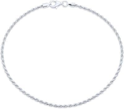 Chaîne câblée simple en corde pour adolescentes, bracelet de cheville pour femme, plaqué