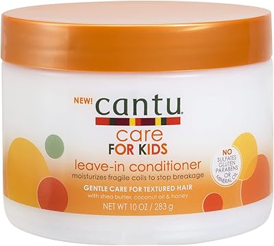 Revitalisant sans rinçage pour enfants de cantu care, 300 ml.