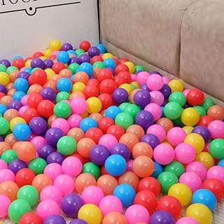 100 pièces de chaque paquet de balles océaniques en plastique souple et foncé
